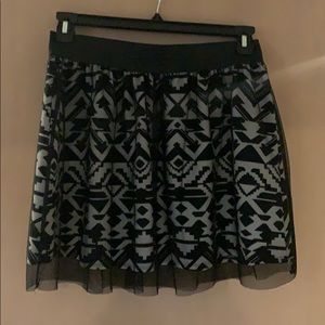 Super cute patterned skirt